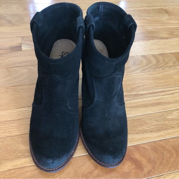 Splendid Women's Lakota Suede High Heel Booties - Picture 2 of 5